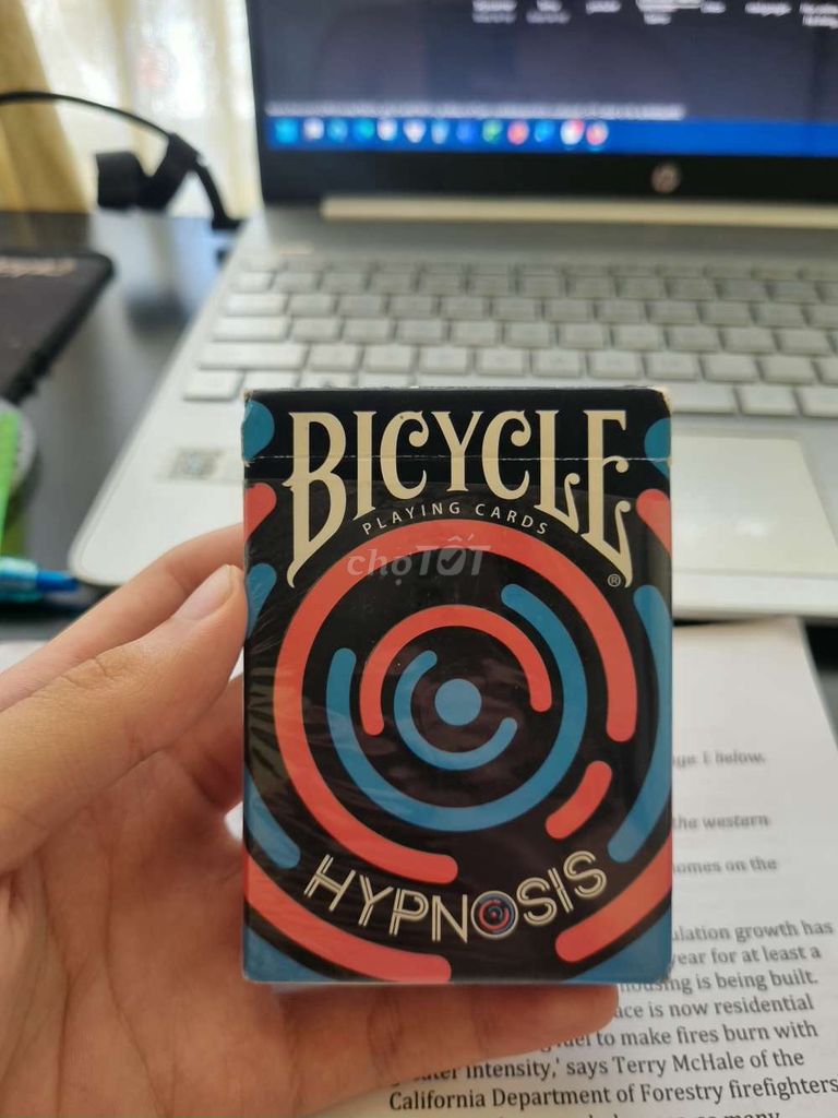 Bộ bài tây Bicycle Hypnosis Giấy Đa dạng. Mua bán Sở thích khác tại Quận Thanh Khê Đà Nẵng được đăng bởi Nguyễn Triều hình 1
