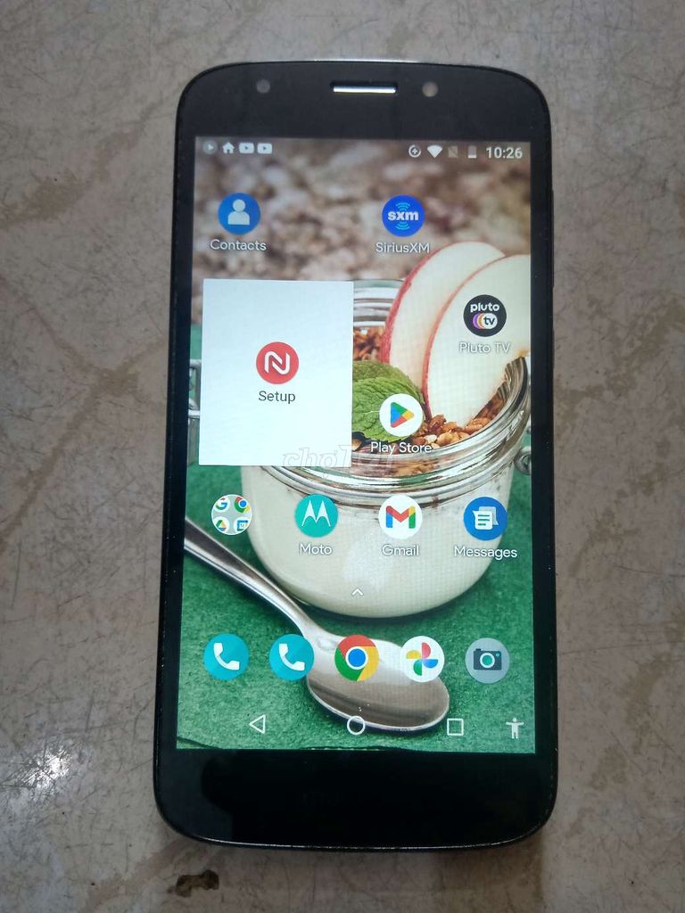 Motorola Moto E5 Cruise Xanh đậm. Mua bán Điện thoại tại Quận Tân Phú Tp Hồ Chí Minh được đăng bởi Tiệm Sách Cũ Hoàng Lộc hình 1
