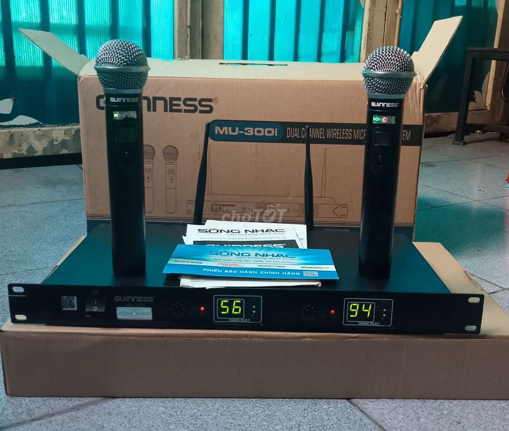 Micro không dây Guinness MU-300i. Mua bán Tivi, Âm thanh tại undefined undefined được đăng bởi Nguyễn Thanh  hình 1