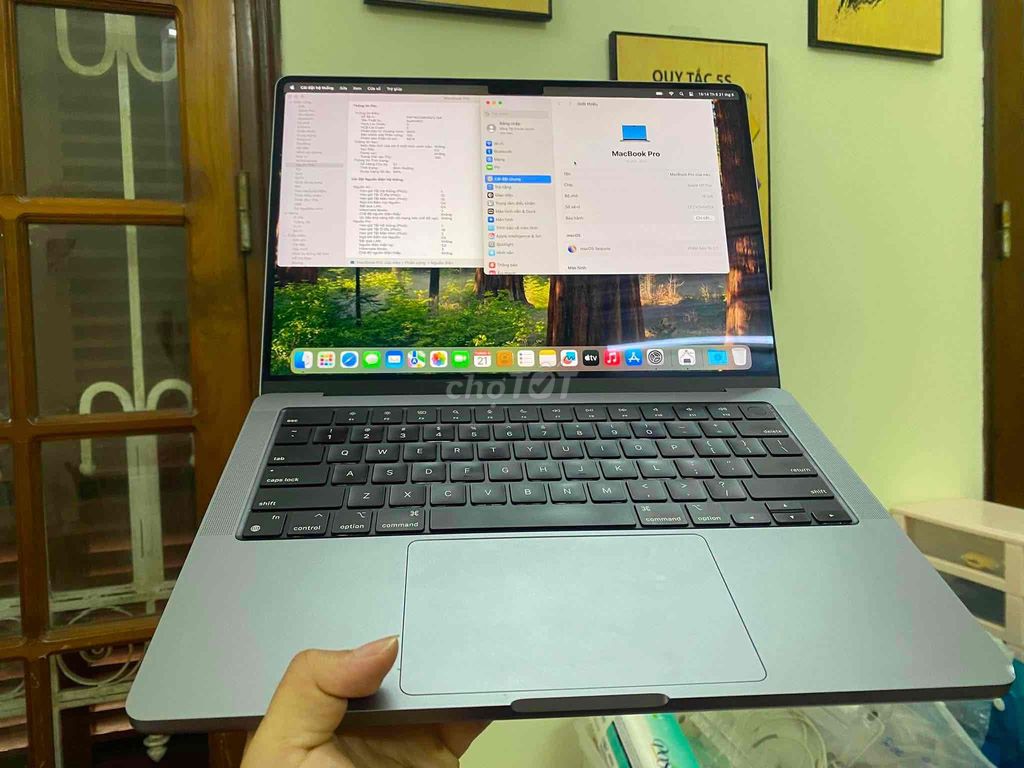 thanh lý pro 14" M1pro 16/512 10gpu. Mua bán Laptop tại Quận Cầu Giấy Hà Nội được đăng bởi Minh Khuê hình 1