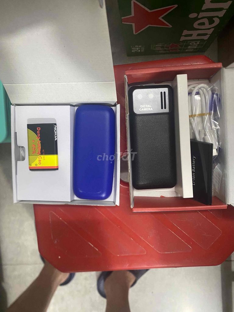 2 đt như hình moi 100%.xai vietel 170k=1cái. Mua bán Điện thoại tại Quận Bình Thạnh Tp Hồ Chí Minh được đăng bởi Trần Chương hình 1