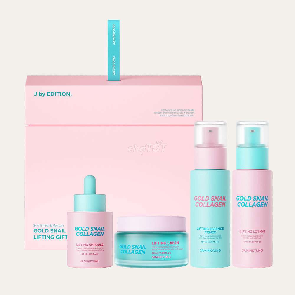 Bộ mỹ phẩm Jaminkyung Gold Snail Collagen. Mua bán Phụ kiện thời trang khác tại Quận Nam Từ Liêm Hà Nội được đăng bởi Phương Liên Nguyễn hình 1