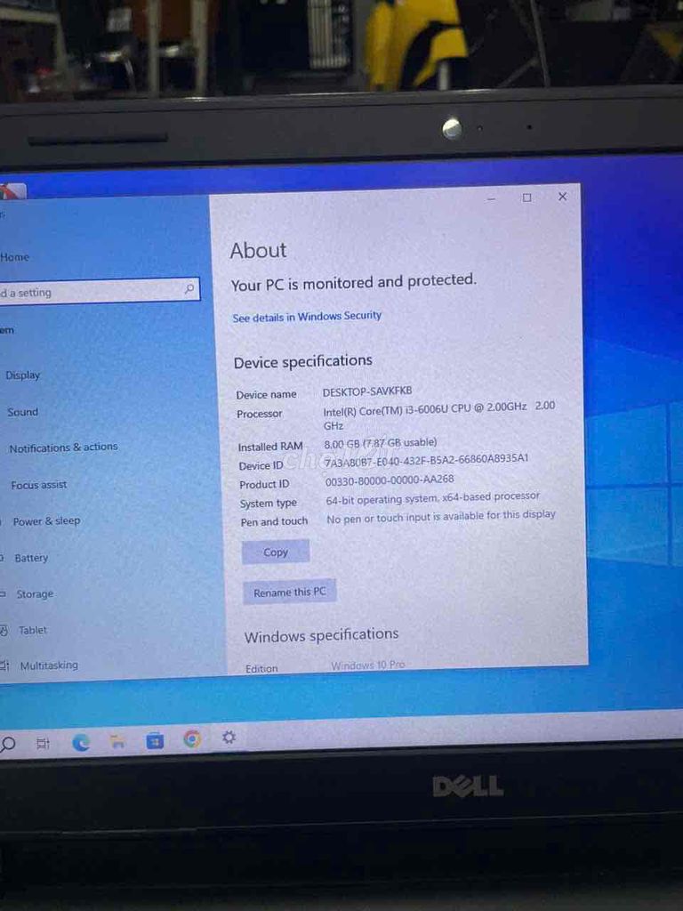 Dell Inspiron 3468. Mua bán Laptop tại Quận Cẩm Lệ Đà Nẵng được đăng bởi Trần Phương hình 1