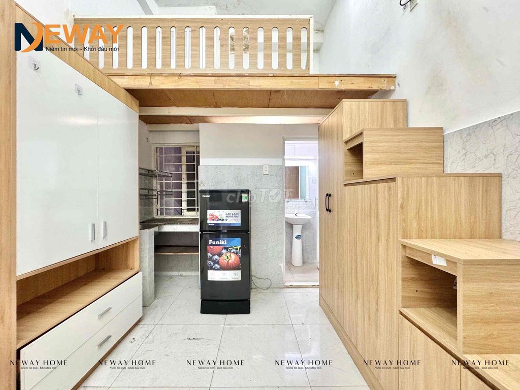 Cho Thuê Phòng Gác Giá Rẻ - Nhà Thang Máy Gần Etown Cộng Hoà Nhà Ga T3