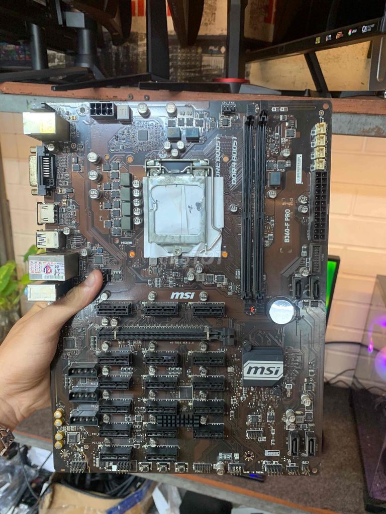BÁN MAIN MSI B360 full box. Mua bán Linh kiện (RAM, Card...) tại Quận Phú Nhuận Tp Hồ Chí Minh được đăng bởi tiến tài 770 nguyễn kiệm p4 quận phú nhuận hình 1