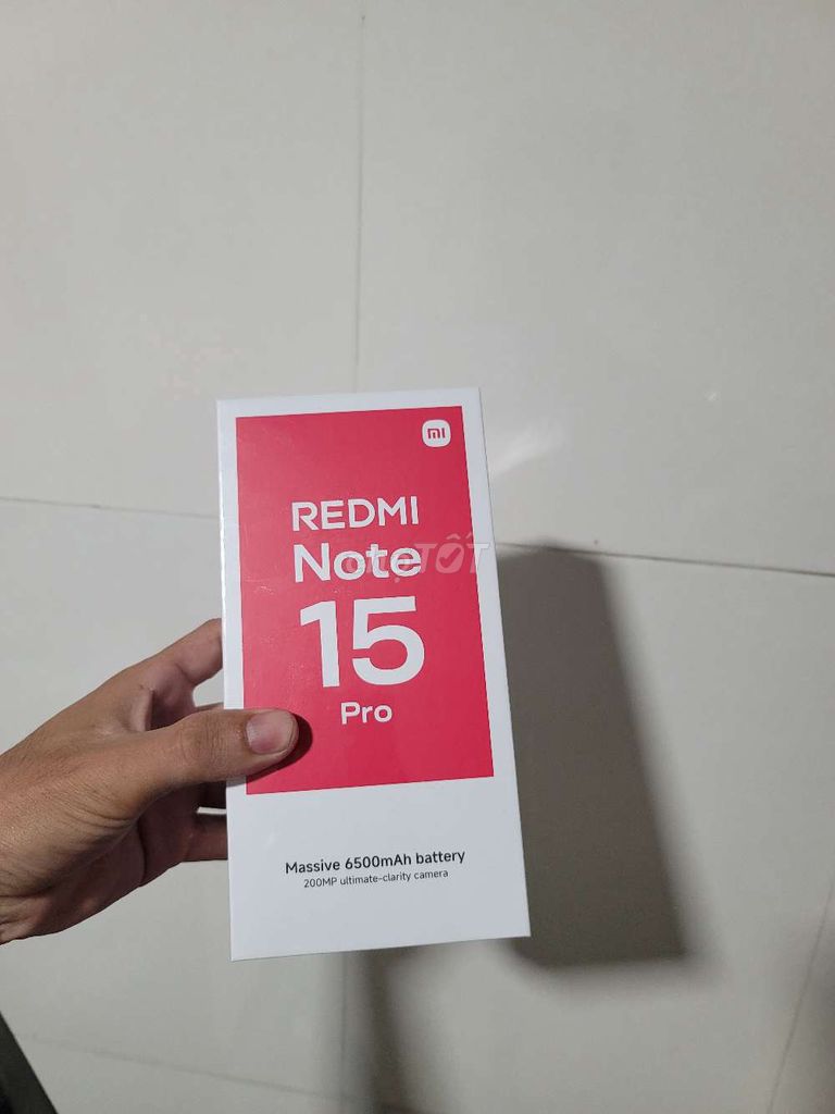 REDMI NOTE 15 PRO MỚI NEWSEAL BẢN QUỐC TẾ. Mua bán Điện thoại tại Thành phố Thủ Đức Tp Hồ Chí Minh được đăng bởi Long Hồ hình 1