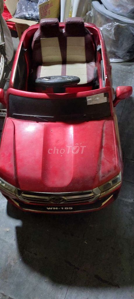 Xe ô tô điện trẻ em Toyota WN-189 Đỏ. Mua bán Mẹ và bé tại Quận 5 Tp Hồ Chí Minh được đăng bởi Ngô Quốc Tuấn hình 1