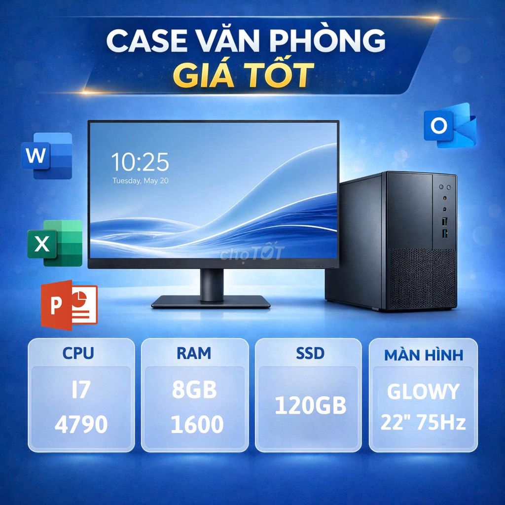 PC i7 4790 8GB/120GB GLOWY 22 inch. Mua bán Máy tính để bàn tại Huyện Thanh Trì Hà Nội được đăng bởi Hùng hình 1