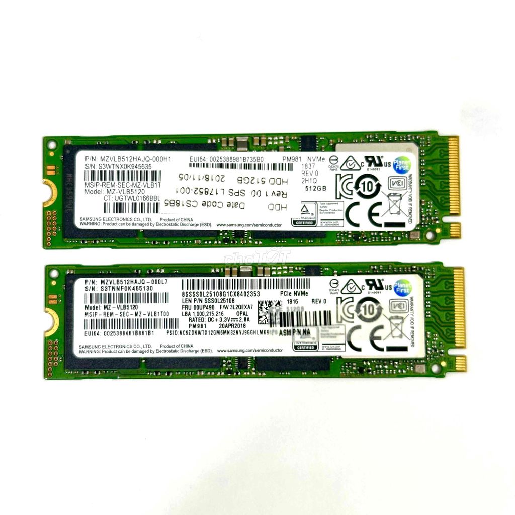 Ổ cứng SSD M2 Nvme Samsung 512GB