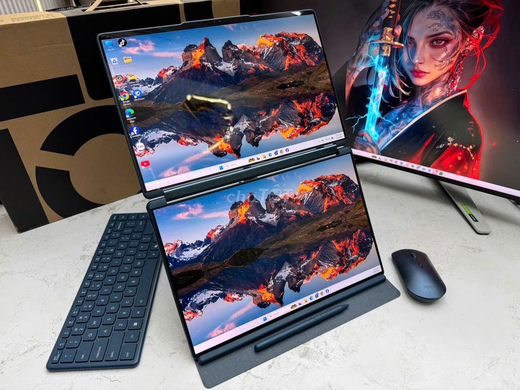 Laptop Lenovo Yoga Book 9 14IAH10 Ultra 9/32GB/1TB. Mua bán Laptop tại Quận Phú Nhuận Tp Hồ Chí Minh được đăng bởi Laptop Tèo Em hình 1