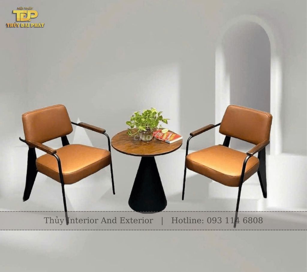 ✨ COMBO 1 BÀN TRÒN + 2 GHẾ NAPA CAO CẤP ✨. Mua bán Bàn ghế tại Quận 12 Tp Hồ Chí Minh được đăng bởi Thủy Home Interior hình 1