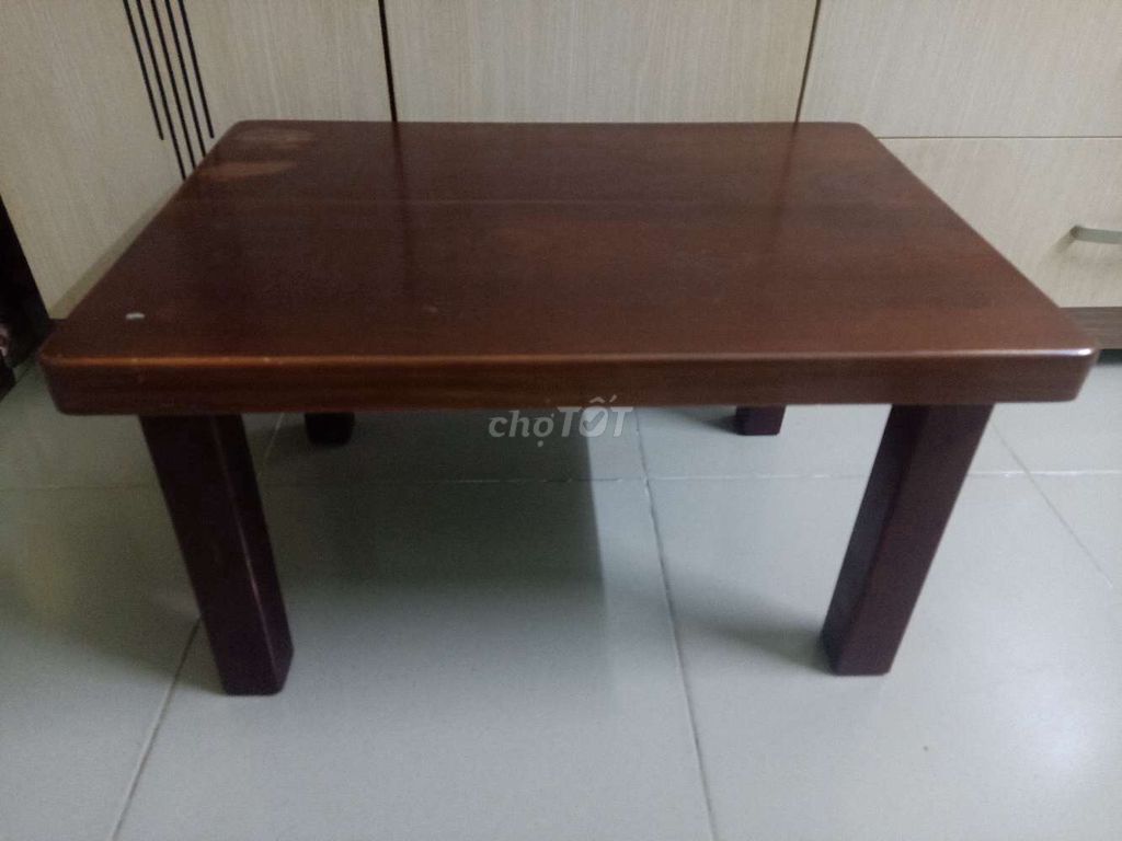 Bàn trà Nhật gỗ D58.5xR42xC33cm. Mua bán Bàn ghế tại Quận Gò Vấp Tp Hồ Chí Minh được đăng bởi Nguyễn hình 1