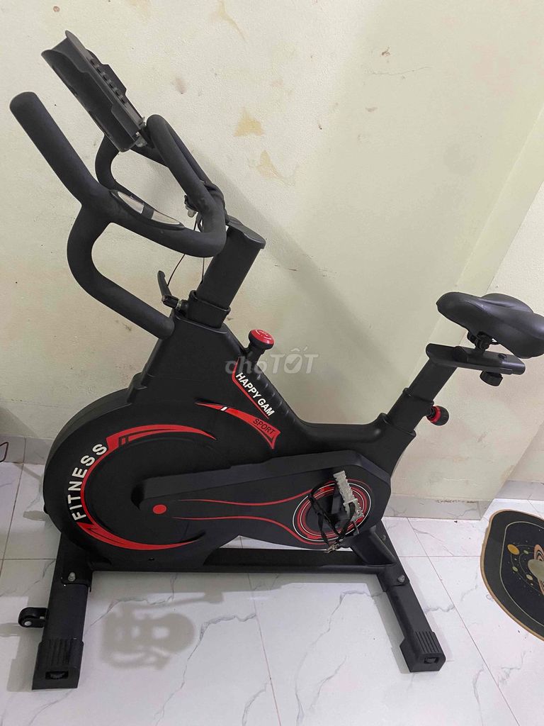 Xe đạp thể dục Happy Gam Fitness Đen Còn mới. Mua bán Đồ thể thao, Dã ngoại tại Quận Nam Từ Liêm Hà Nội được đăng bởi Vũ Minh Quang hình 1
