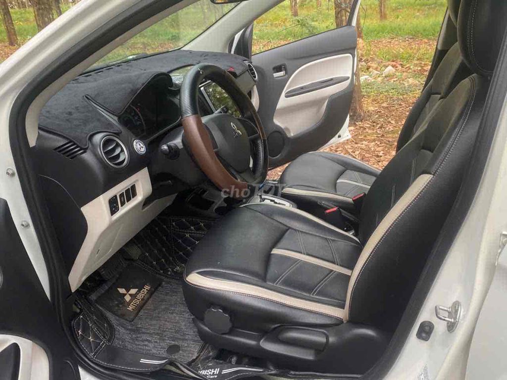 Mitsubishi Attrage 2015 Trắng. Mua bán Ô tô tại Huyện Xuân Lộc Đồng Nai được đăng bởi Thiện LK hình 6