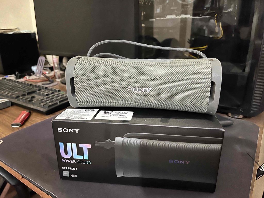 Loa Bluetooth Sony SRS-ULT10 Xám. Mua bán Tivi, Âm thanh tại Huyện Mê Linh Hà Nội được đăng bởi Thái Bình hình 1
