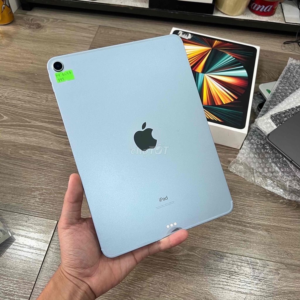 iPad Air 4 64G 4G Blue Đẹp 99.99% - Oder USA