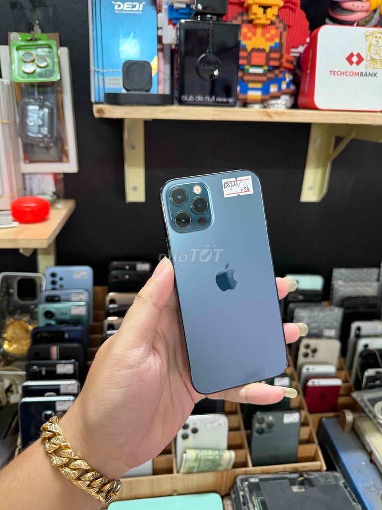 Apple iPhone 12 Pro 128GB Xanh 98%. Mua bán Điện thoại tại Quận Bình Thạnh Tp Hồ Chí Minh được đăng bởi SyTuan hình 1