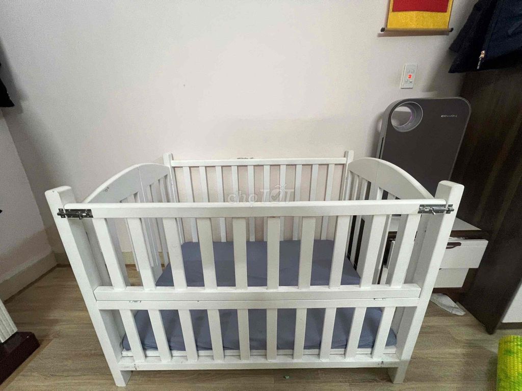 Pass nôi cũi đã qua sử dụng 99%. Mua bán Mẹ và bé tại Quận Đống Đa Hà Nội được đăng bởi Lan  hình 1