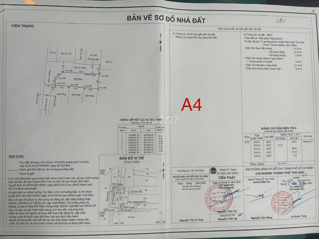 ĐẤT CC GÓC 2 MẶT TIỀN HẺM 911,SHR,DT:51,5m2, CÁCH TL43 CHỈ 50M