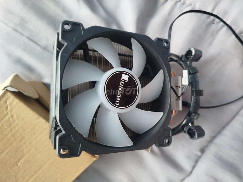 Tản nhiệt CPU JONSBO Cr1200 Đen Đã sử dụng Đèn LED. Mua bán Phụ kiện (Màn hình, Chuột...) tại Huyện Cầu Ngang Trà Vinh được đăng bởi TuanMiner hình 1