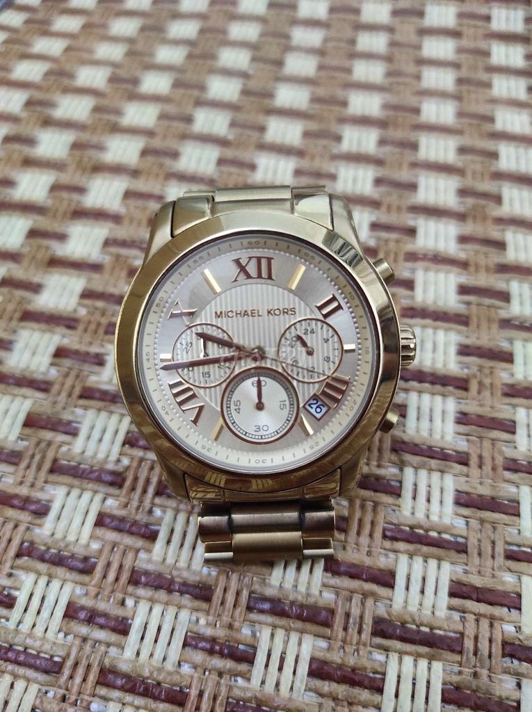 Đồng hồ Michael Kors MK-6274 Vàng. Mua bán Đồng hồ tại Huyện Hoài Đức Hà Nội được đăng bởi Viet Pham hình 1