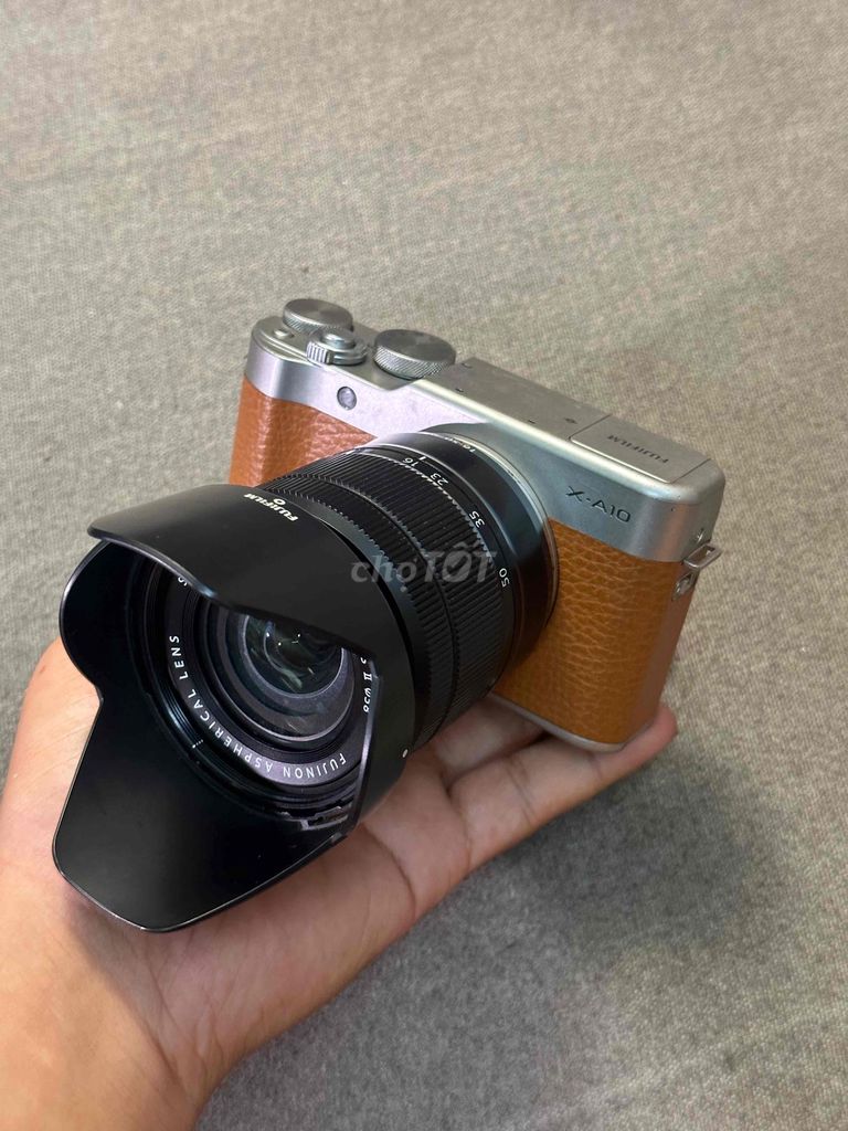 Máy ảnh Fujifilm XA10 16-50mm Bạc, Nâu. Mua bán Máy ảnh, Máy quay tại Quận Hải Châu Đà Nẵng được đăng bởi Tiến Đạt hình 1