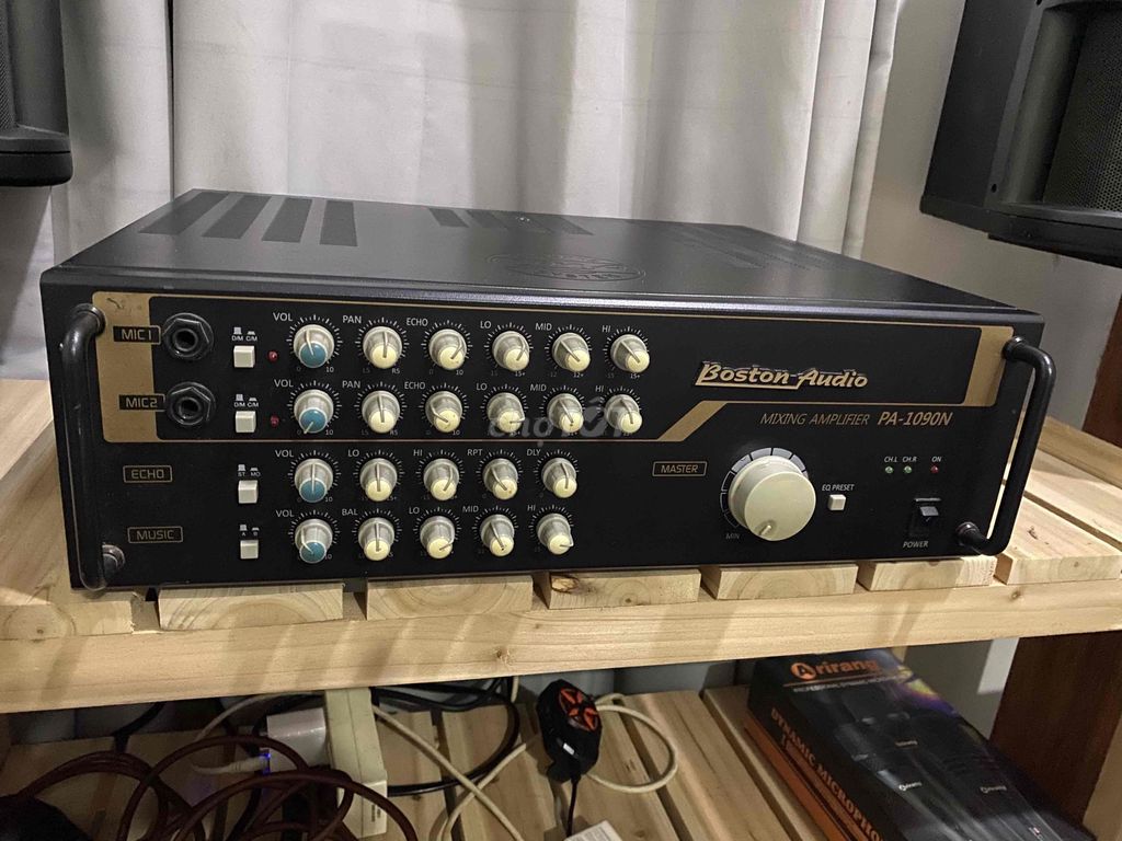 Amply karaoke Boston Audio PA-1090N Đen Hàn Quốc. Mua bán Tivi, Âm thanh tại Quận 7 Tp Hồ Chí Minh được đăng bởi Võ Thành Long hình 1