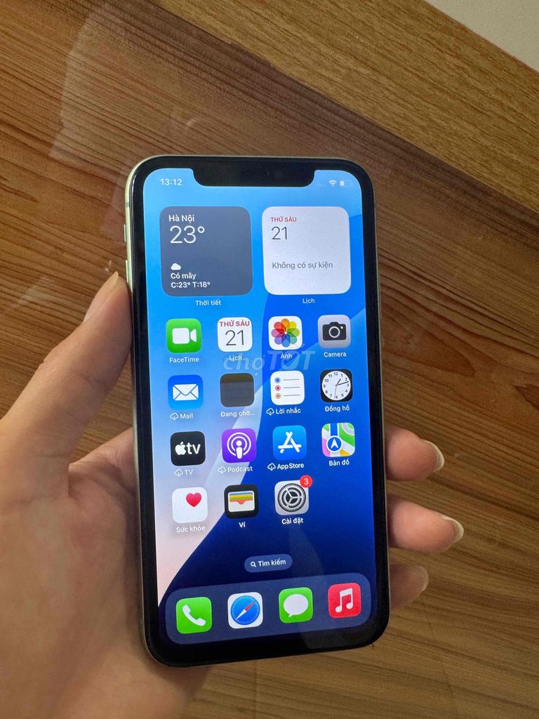 iphone 11 64g máy quốc tế màu xanh