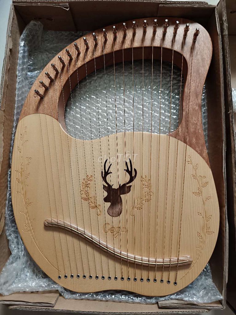 Đàn Lyre Gỗ Nâu nhạt 19 dây. Mua bán Nhạc cụ tại Quận 10 Tp Hồ Chí Minh được đăng bởi Phạm Tùng hình 1