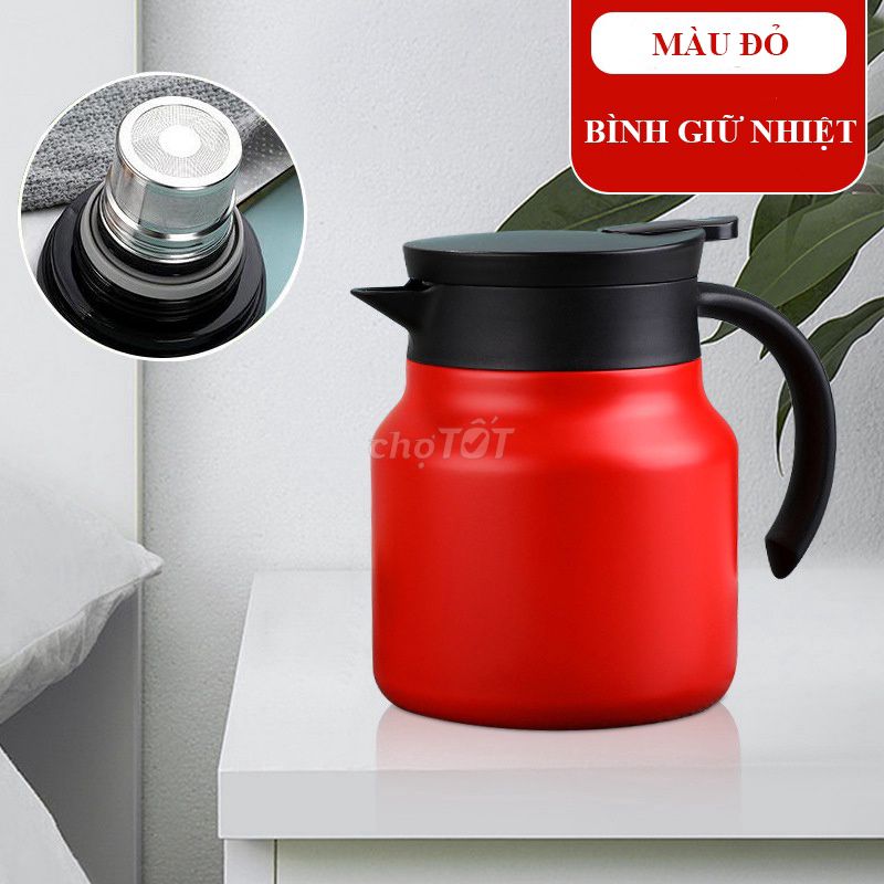 Bình giữ nhiệt đỏ. Mua bán Dụng cụ nhà bếp tại Quận Bắc Từ Liêm Hà Nội được đăng bởi Tuyet Mai Le hình 1