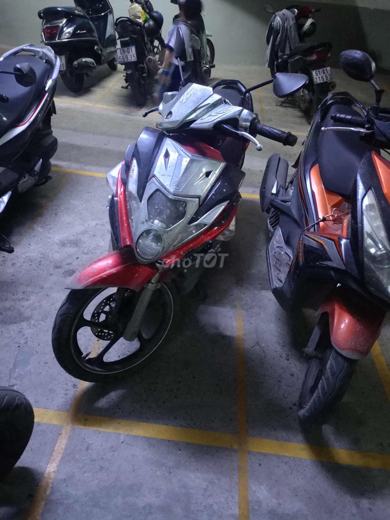 Yamaha Novo 5 Đỏ đen 90% mới. Mua bán Xe máy tại Huyện Bình Chánh Tp Hồ Chí Minh được đăng bởi HOÀNG NGUYỄN MẠNH hình 1