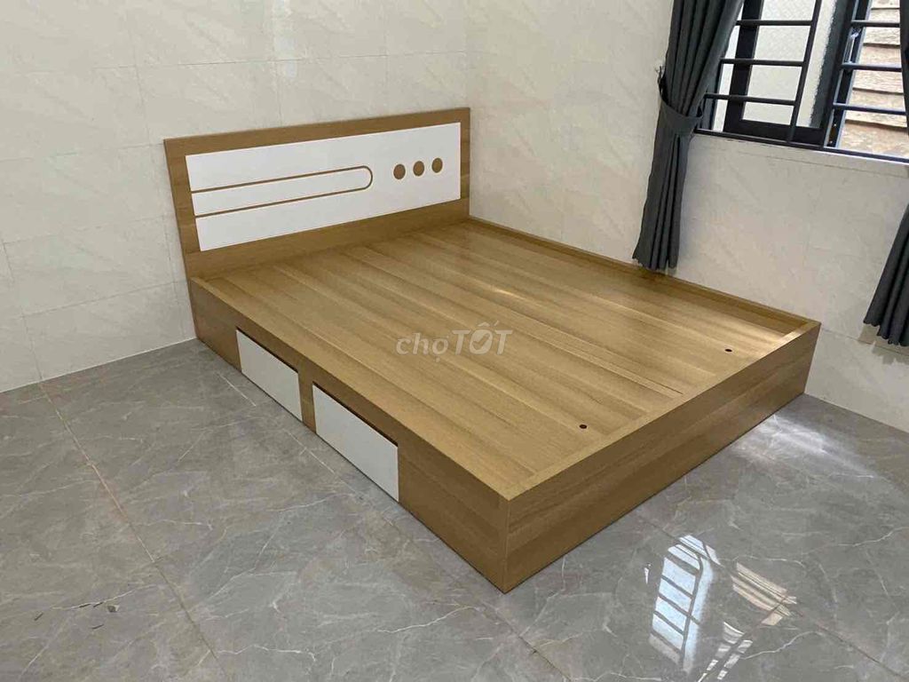 Giường hộp Gỗ MDF hộc kéo. Mua bán Giường, chăn ga gối nệm tại Thành phố Buôn Ma Thuột Đắk Lắk được đăng bởi khánh nt hình 1