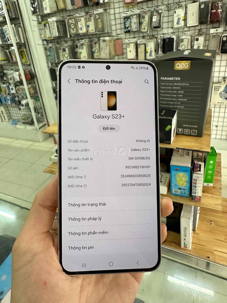 Samsung S23 Plus 256GB Kem Like New. Mua bán Điện thoại tại Quận Thanh Khê Đà Nẵng được đăng bởi truong dinh anh khoa hình 1