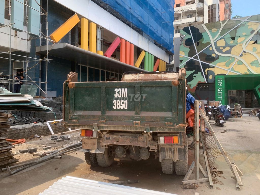 Xe tải ben tự đổ Chiến Thắng 2T sản xuất năm 2008. Mua bán Ô tô tại Quận Hà Đông Hà Nội được đăng bởi nguyễn anh tú hình 1