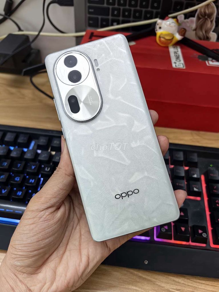 Oppo Reno 11 Pro 5G 12G/256GB Trắng Zin Full. Mua bán Điện thoại tại Quận Hoàng Mai Hà Nội được đăng bởi Nguyễn Huynh hình 1
