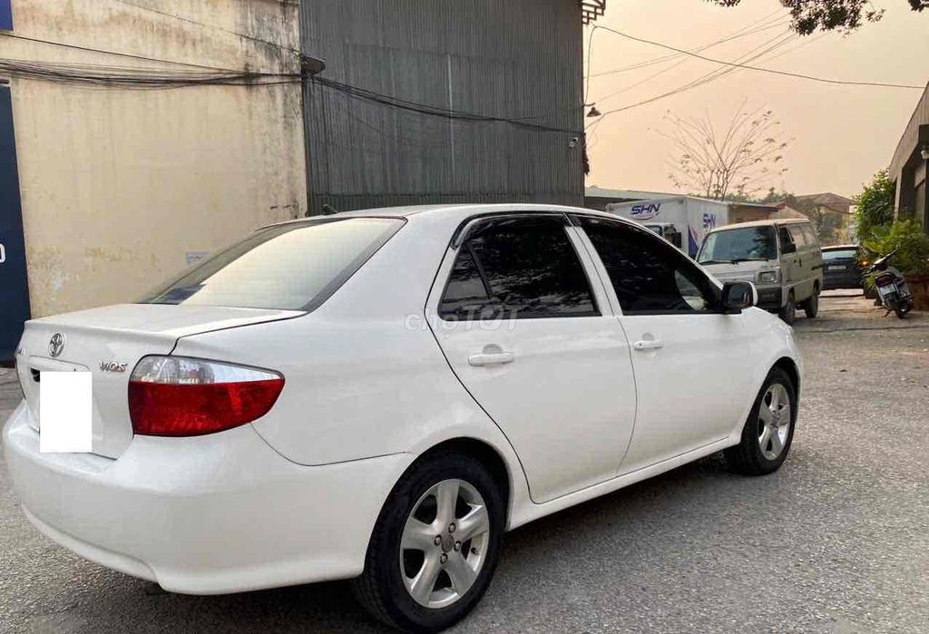 Toyota Vios 2008 МКПП Белый Ханой
