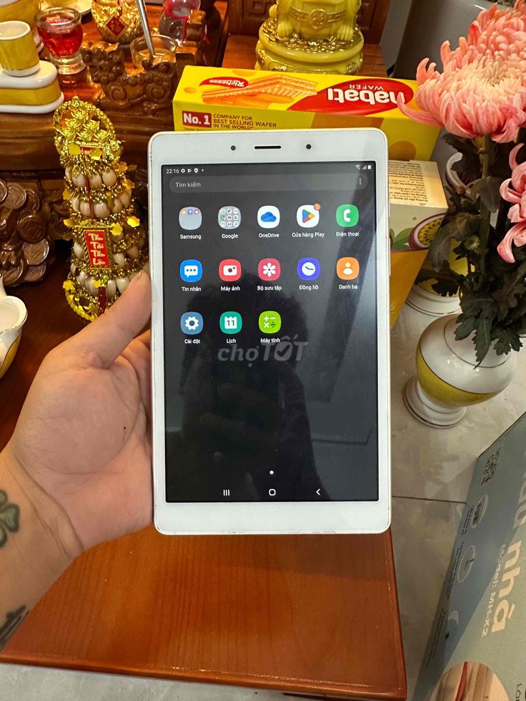 Cần bán Samsung Tab A8 2019 Bạc. Mua bán Máy tính bảng tại Thành phố Pleiku Gia Lai được đăng bởi Anh Tuấn  hình 1