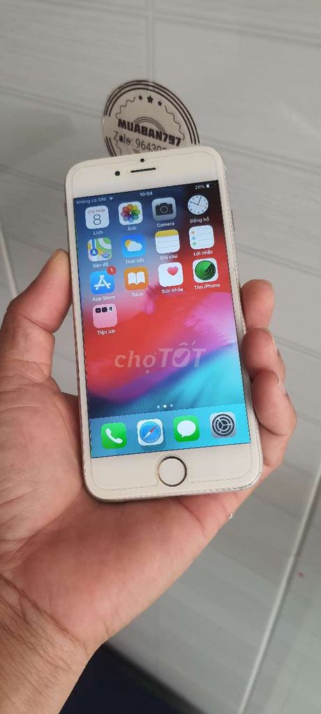 Điện thoại iPhone 6 Bạc. Mua bán Điện thoại tại Huyện Ba Tri Bến Tre được đăng bởi Phố xa hình 1