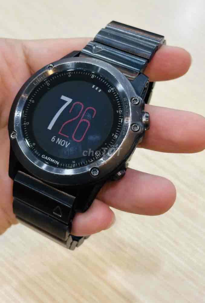 Đồng hồ Garmin Fenix 3 HR Sapphire. Mua bán Thiết bị đeo thông minh tại Quận Đống Đa Hà Nội được đăng bởi Bảo Táo Store hình 1