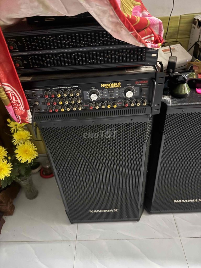 Dàn karaoke Nanomax Đen Kim loại. Mua bán Tivi, Âm thanh tại Thị xã Bến Cát Bình Dương được đăng bởi Mr uyên hình 1