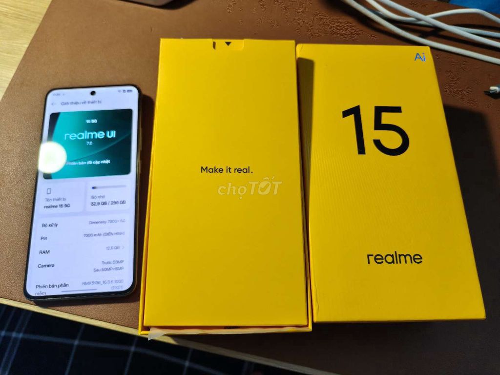 Realme 15 5G 12GB/256GB . Mua bán Điện thoại tại Quận 3 Tp Hồ Chí Minh được đăng bởi Rin hình 1