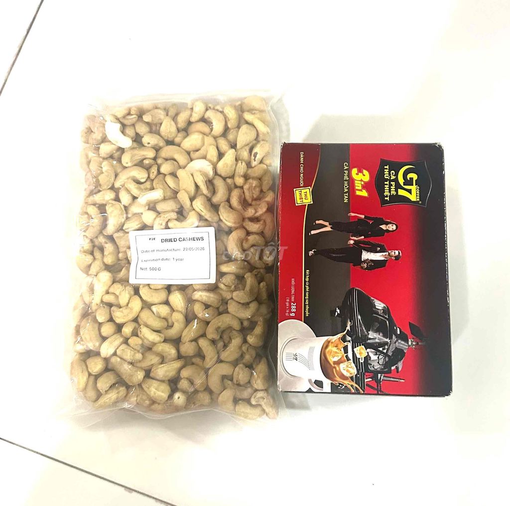 Hạt điều F2E 500g. Mua bán Đồ ăn, thực phẩm và các loại khác tại Quận 7 Tp Hồ Chí Minh được đăng bởi Phan Kieu hình 1