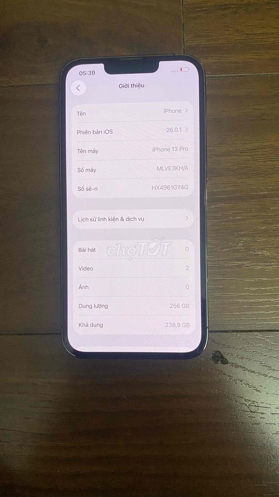 iPhone 13 Pro 256G đẹp 99%. Mua bán Điện thoại tại Quận Hà Đông Hà Nội được đăng bởi Cường hình 1
