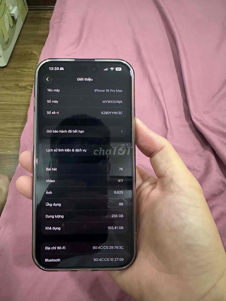 Apple iPhone 16 Pro Max 256GB Vàng VN/A. Mua bán Điện thoại tại Quận Thanh Xuân Hà Nội được đăng bởi Hùng Phạm hình 1