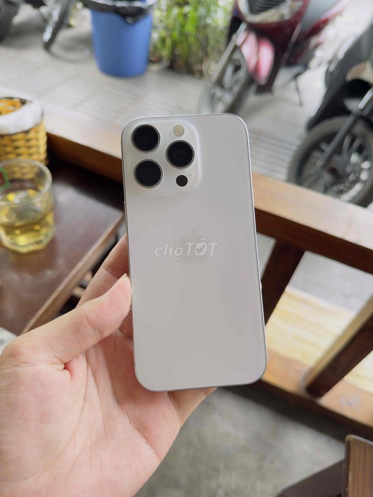 iPhone 16 Pro 128GB Bạc VN/A Đã sử dụng. Mua bán Điện thoại tại Quận Hoàng Mai Hà Nội được đăng bởi Nguyễn văn phố hình 1