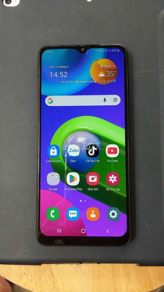 Samsung M02 2Sim Màn Zin Đẹp Yutube Mượt Pin trâu. Mua bán Điện thoại tại Quận Gò Vấp Tp Hồ Chí Minh được đăng bởi SmartSecondSG hình 1