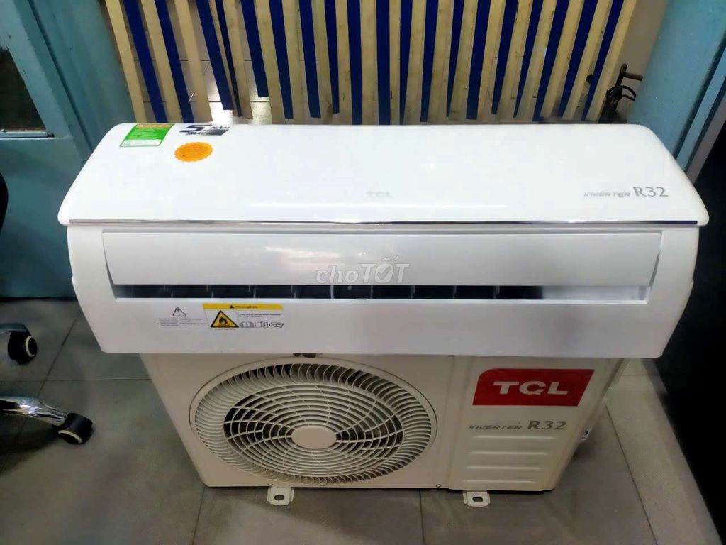 Máy lạnh TCL 1hp Inverter mới 99% đẹp nhẹ điện