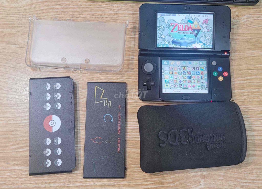 new3ds nhỏ đã ấy 64g pk đi kèm như hình