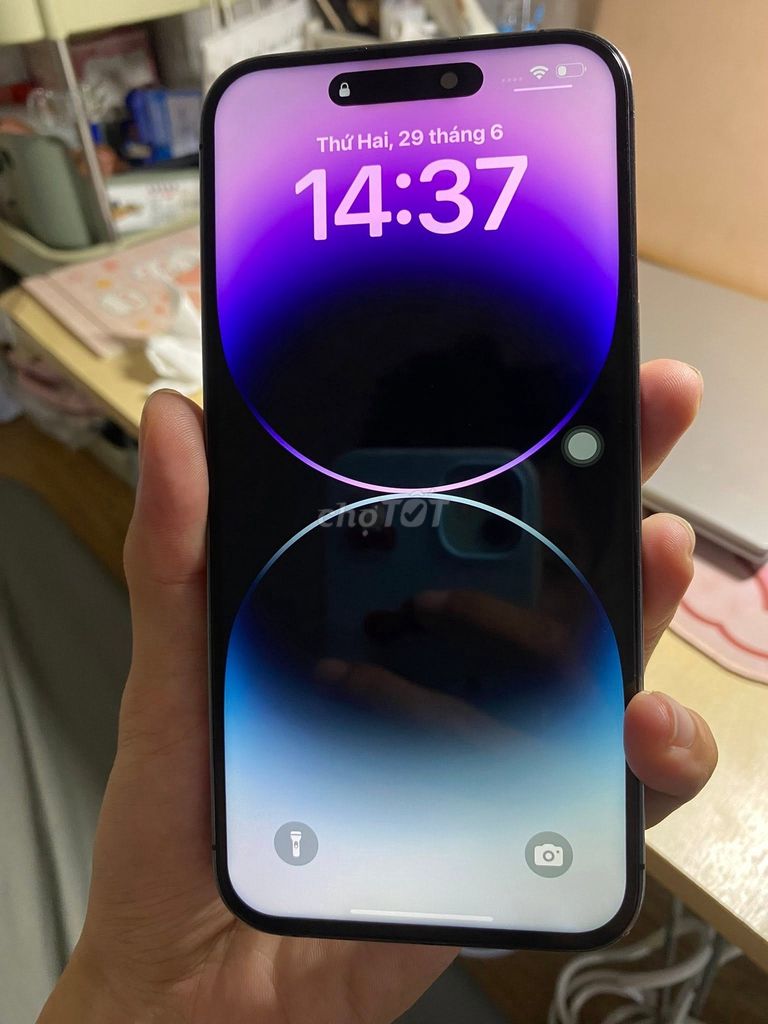 Apple iPhone 14 Pro Max 128GB Tím đã thay màn hình. Mua bán Điện thoại tại Quận 5 Tp Hồ Chí Minh được đăng bởi Hội Đồ Điện Tử hình 1