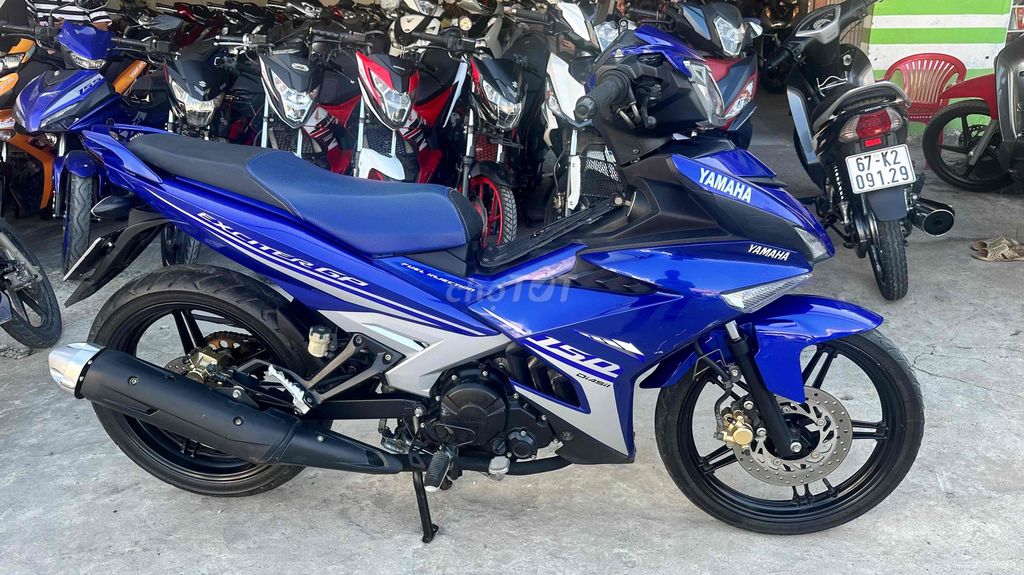 Yamaha Exciter 150 xanh 2016 ( hỗ trợ góp )